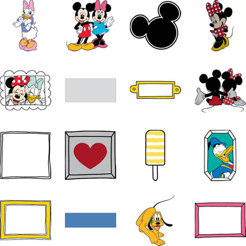 Disney Scrapbook Kit - 8 x 8 - My First Trip to Disney World - Mickey and  Friends