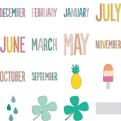 Seasonal Patterns Wall Calendar | Shutterfly