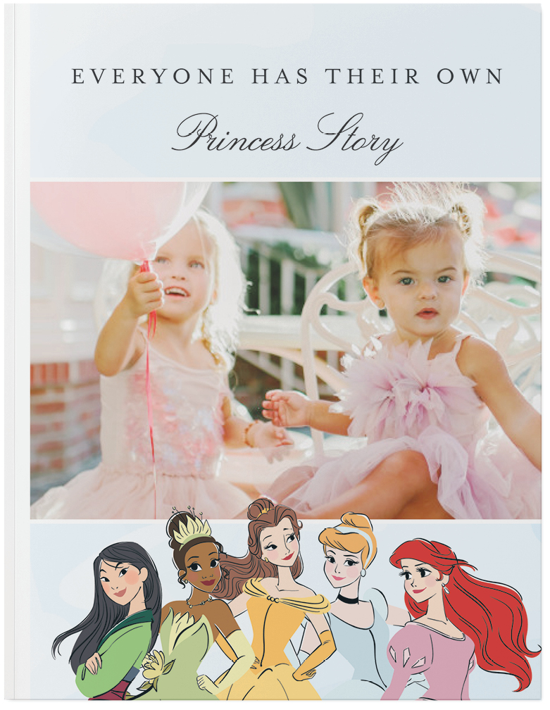 Disney Princess Photo Book, 11x8, Soft Cover, Standard Pages