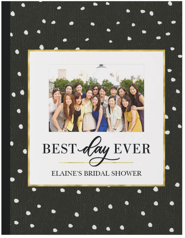 Chic Celebrations by Float Paperie Photo Book, 11x8, Soft Cover, Standard Pages