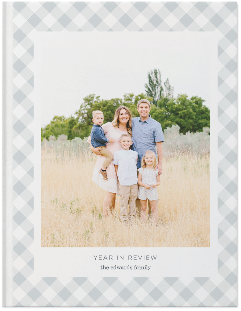 Seasonal Year in Review by Paislee Press Photo Book, 11x8, Hard Cover - Glossy, Standard Pages