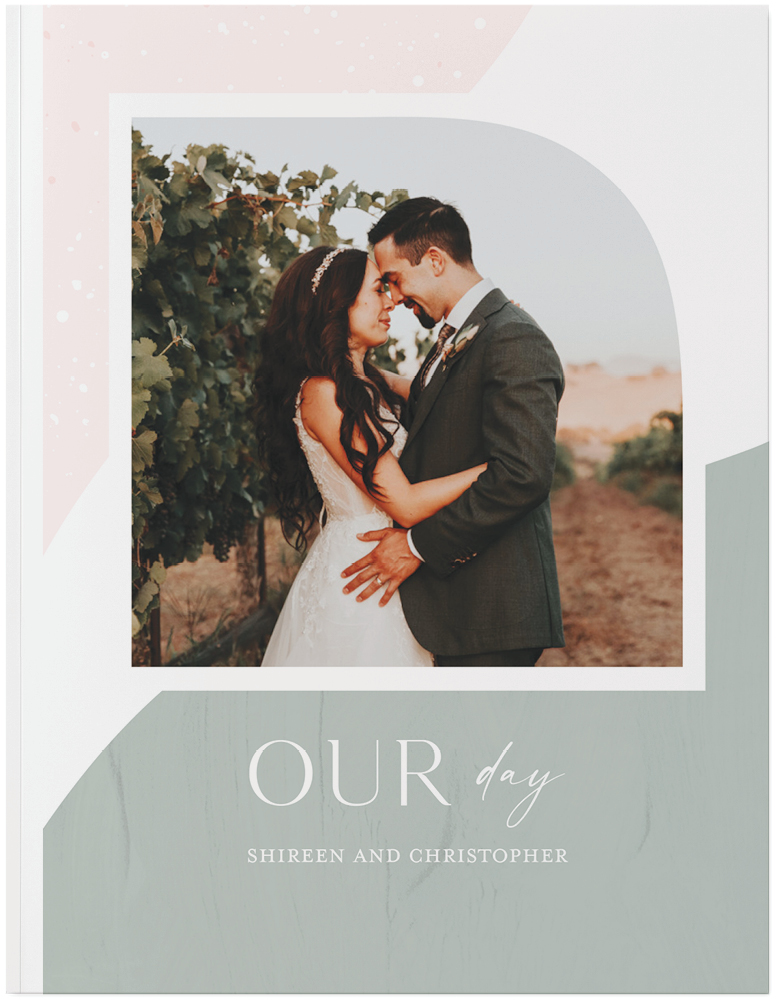 Boho Wedding Photo Book, 11x8, Soft Cover, Standard Pages