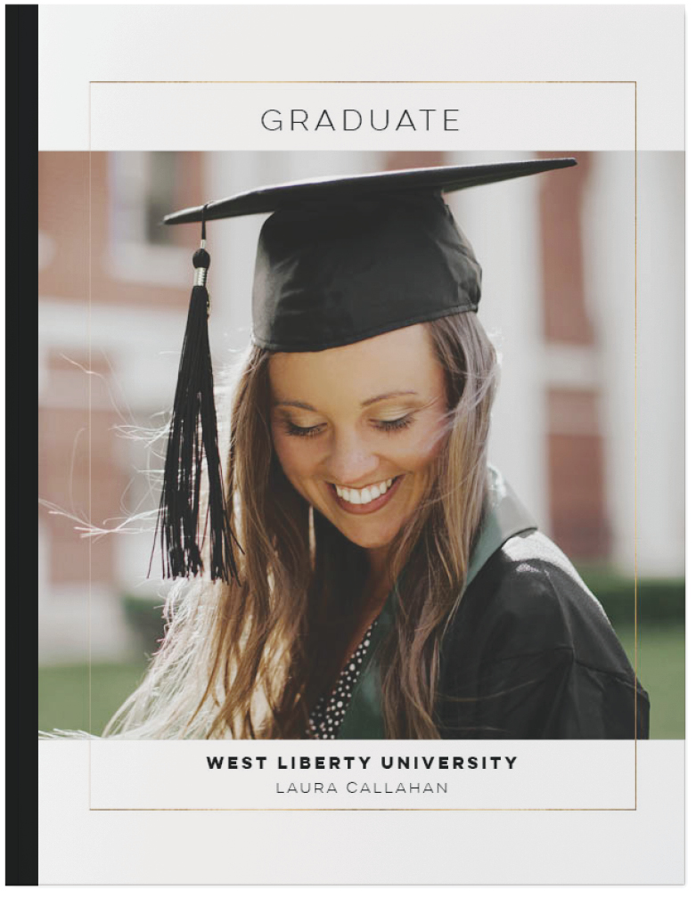 Graduation Celebration Photo Book, 11x8, Soft Cover, Standard Pages