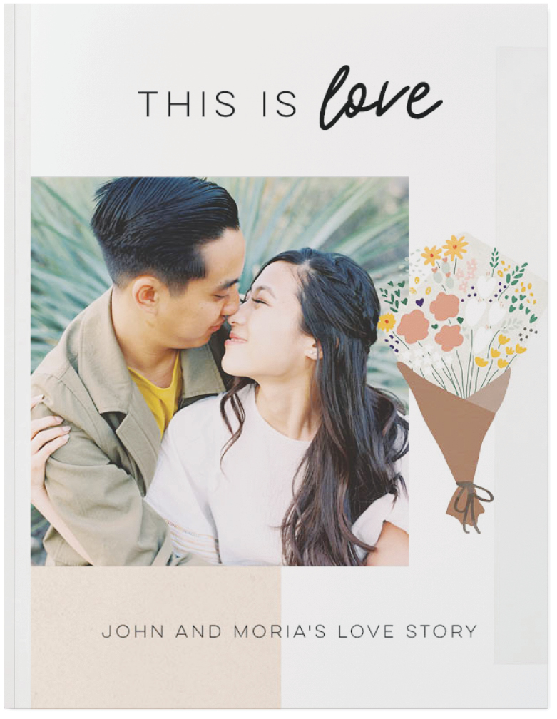 Love Is All We Need Photo Book, 11x8, Soft Cover, Standard Pages