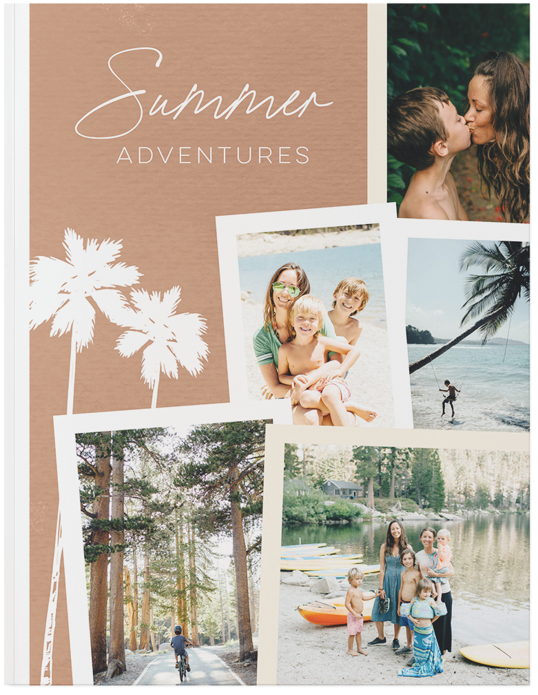 Summer Adventures Photo Book, 11x8, Soft Cover, Standard Pages