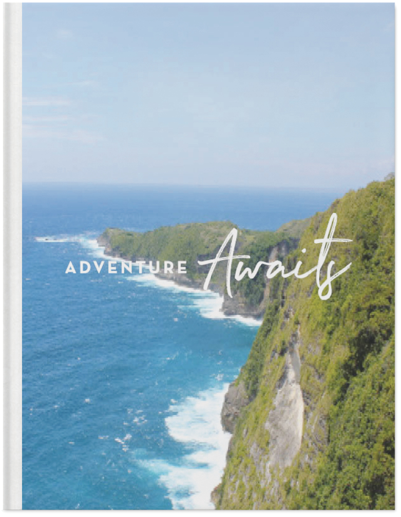 Travel Adventures Photo Book, 11x8, Hard Cover - Glossy, PROFESSIONAL 6 COLOR PRINTING, Standard Pages