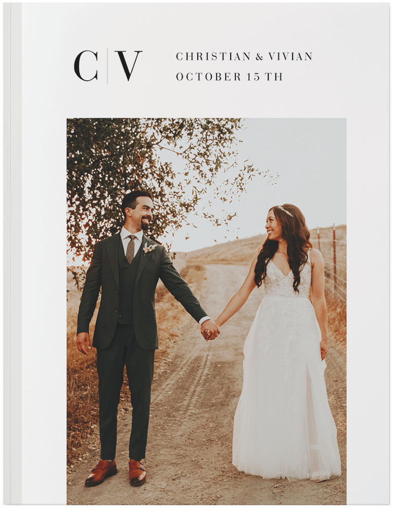 Wedding Photo Album Photo Book, 11x8, Soft Cover, Standard Pages