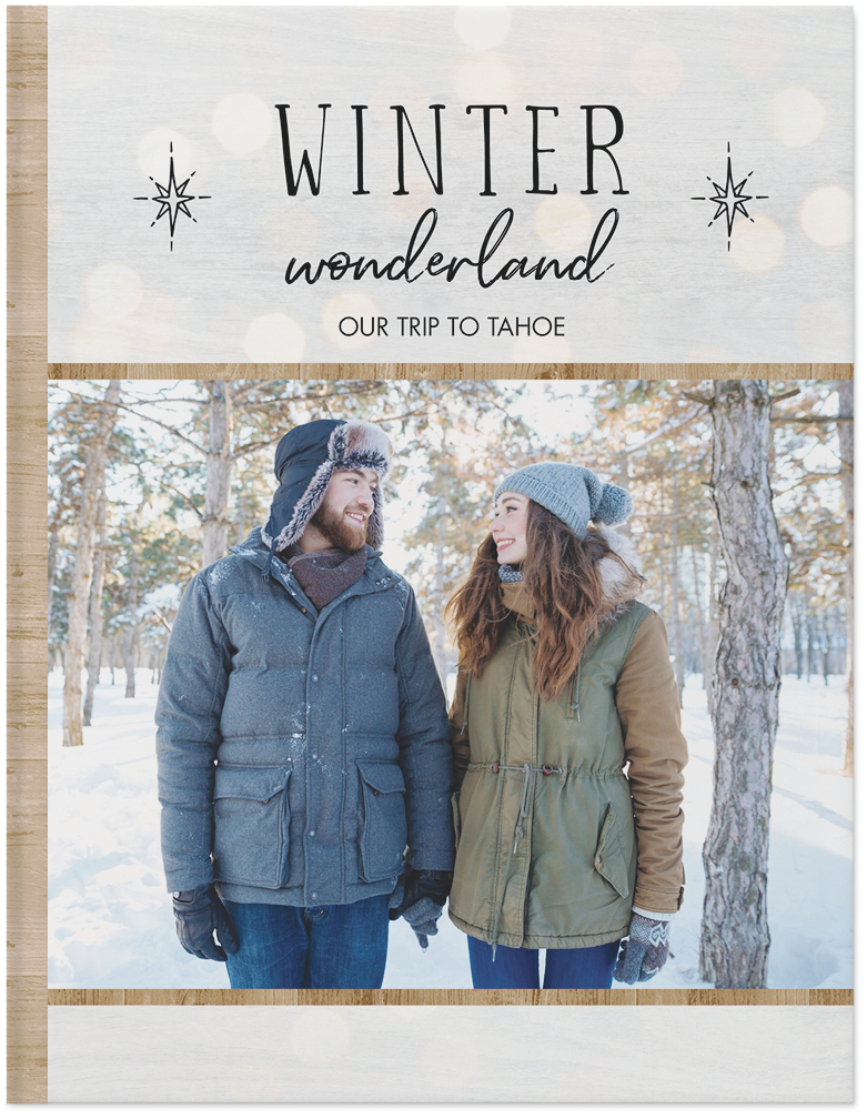 Winter Getaway Photo Book, 11x8, Hard Cover, Standard Pages