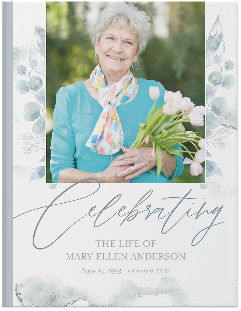 Celebration of Life by Sarah Hawkins Designs Photo Book, 11x8, Hard Cover - Glossy, Standard Pages