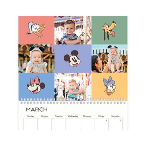Disney Mickey and Friends Calendar