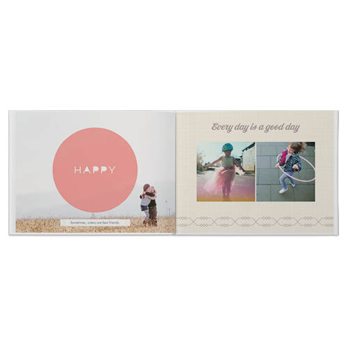 Everyday Sentiments Photo Book, 8x11, Professional Flush Mount Albums, Flush Mount Pages