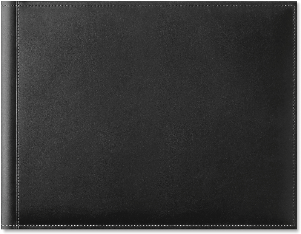 Everyday Chalkboard by Potts Design Photo Book, 8x11, Premium Leather Cover, Deluxe Layflat