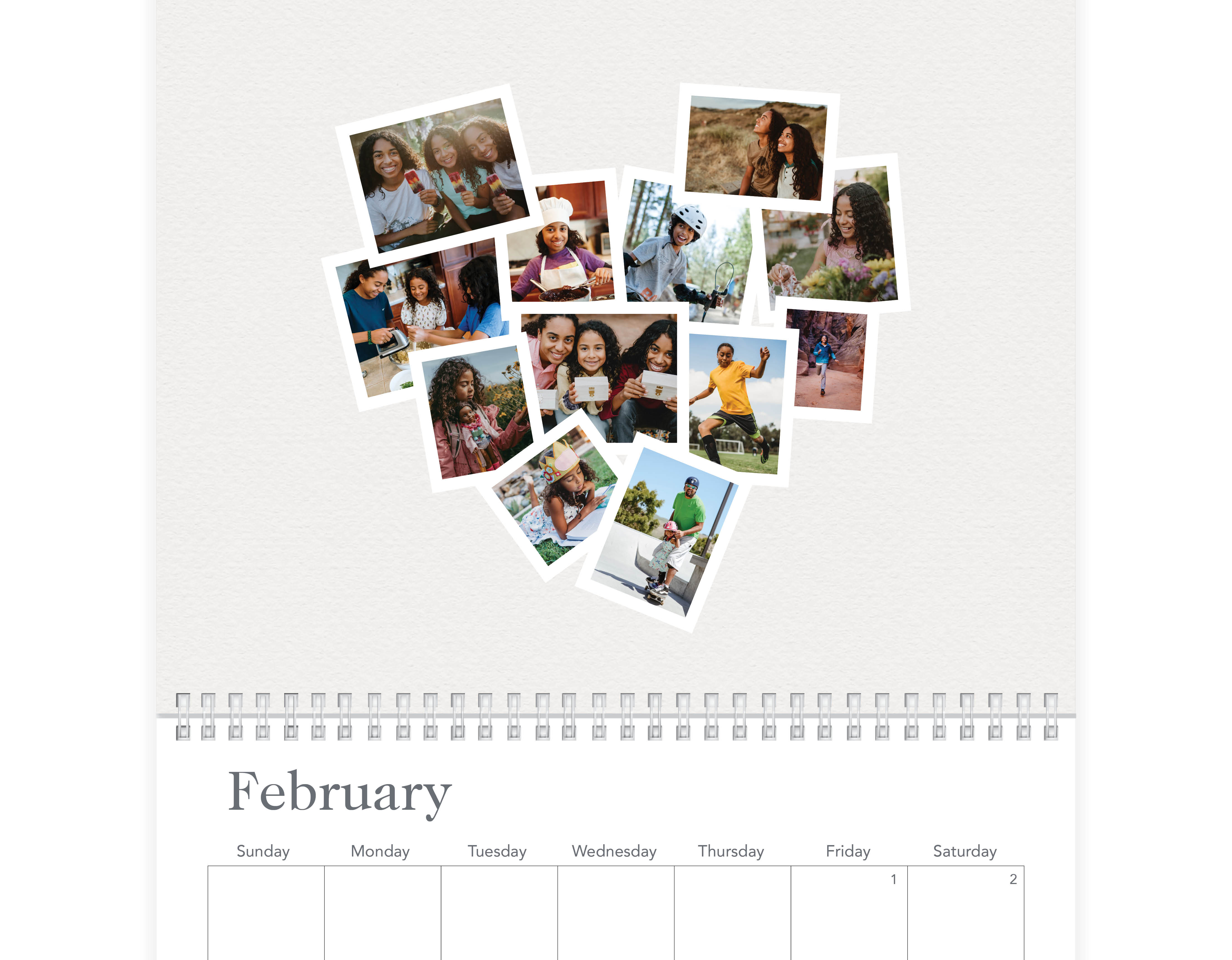 Upload Your Own Design Monthly Planner by Shutterfly