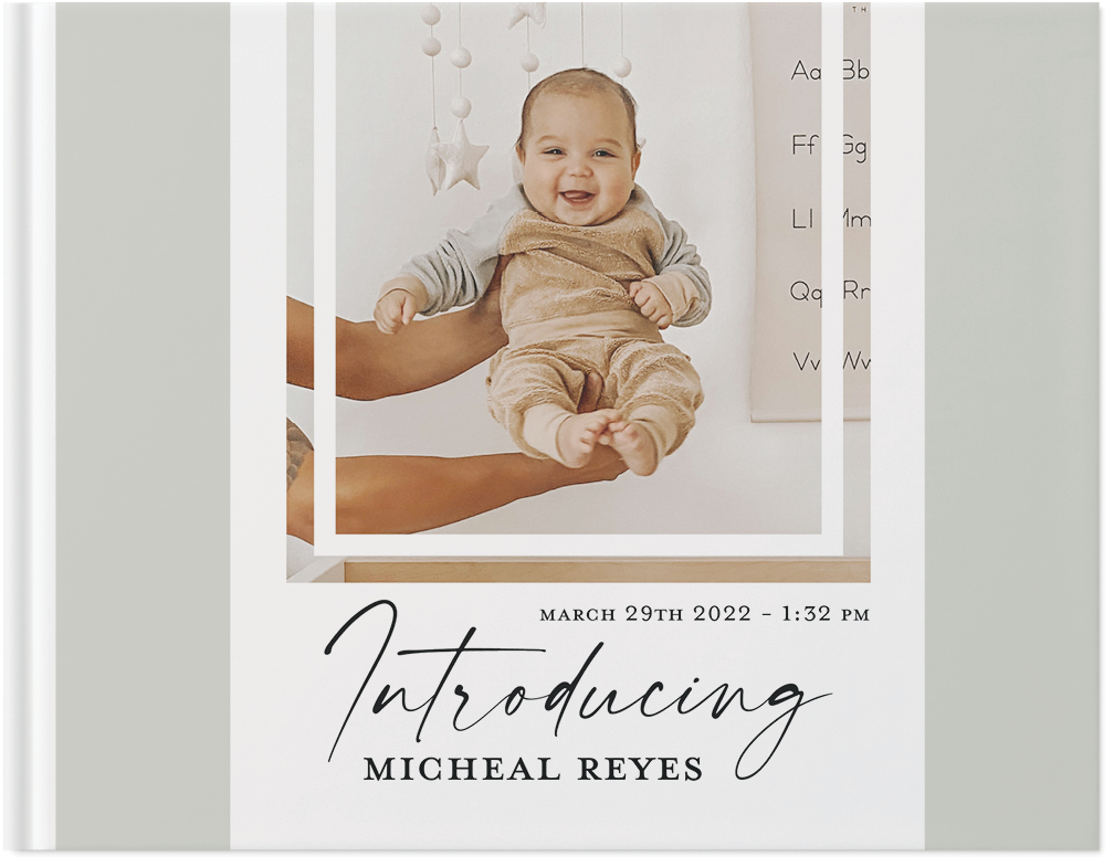 Photo Book Styles  Baby photo books, Photo book, Baby photos