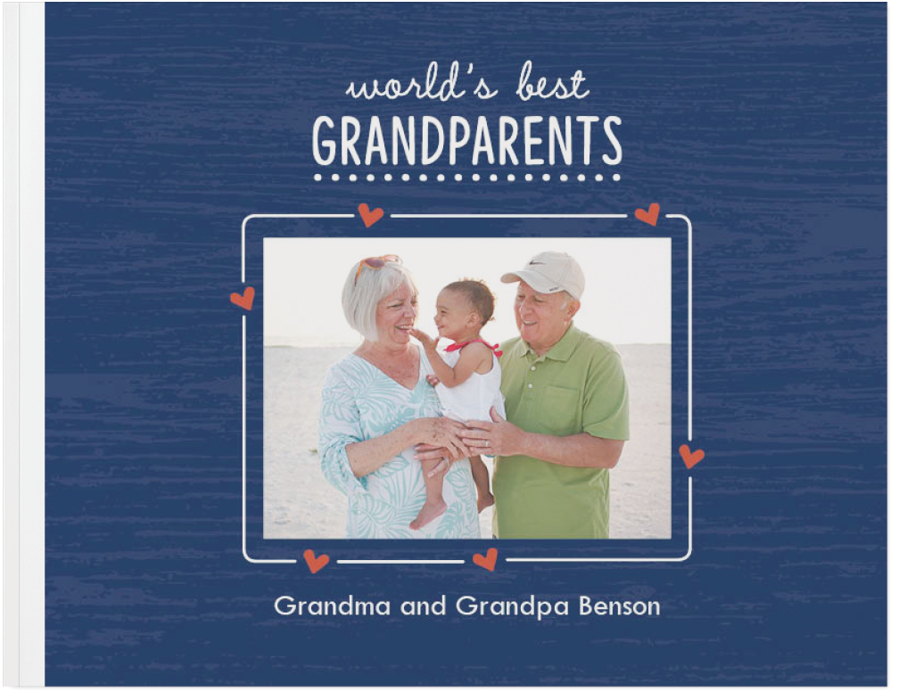 Best Grandparents Ever Photo Book, 8x11, Soft Cover, Standard Pages