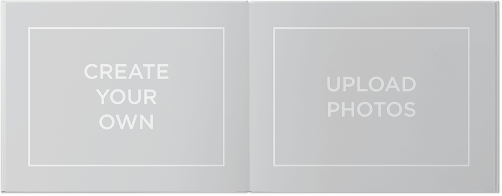Create Your Own Photo Book, 8x11, Premium Leather Cover, PROFESSIONAL 6 COLOR PRINTING, Deluxe Layflat