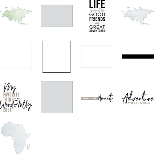 Inspirational Travel Calendar Wall Calendar | Shutterfly