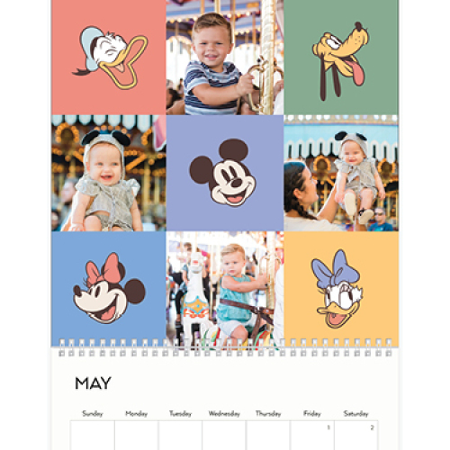 Disney Mickey and Friends Calendar Wall Calendar, 12x12