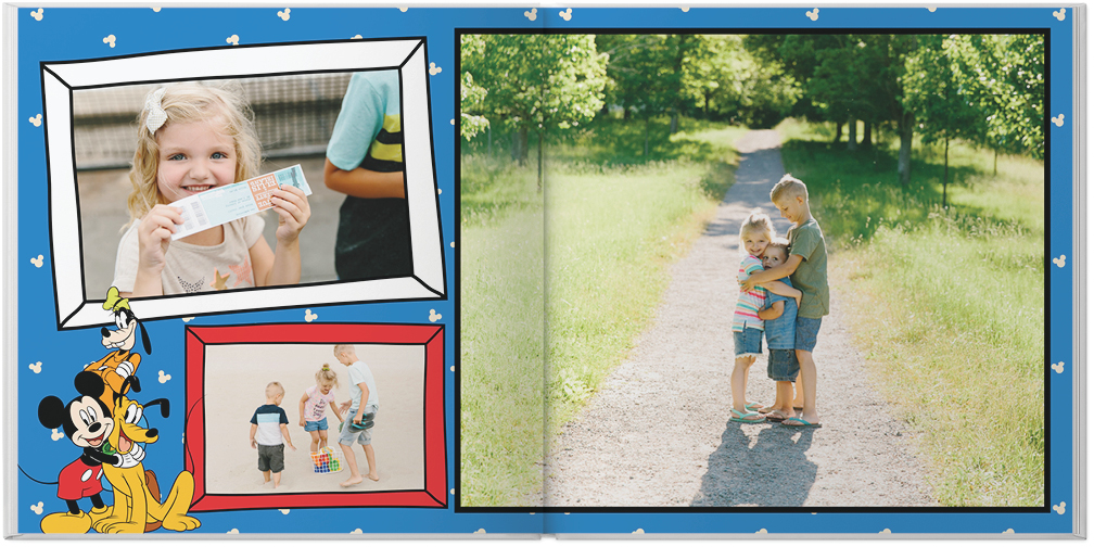 Disney Family Adventures 10x10 Photo Book Preview 1
