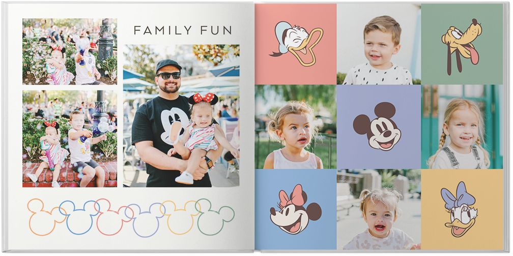 Disney Mickey and Friends 10x10 Photo Book Preview 1