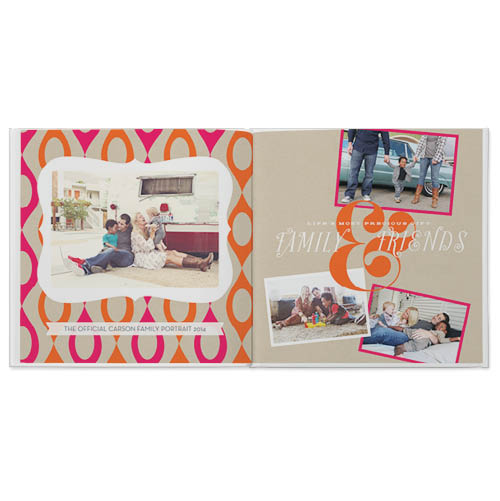 Kraft Pop Photo Book, 8x8, Professional Flush Mount Albums, Flush Mount Pages