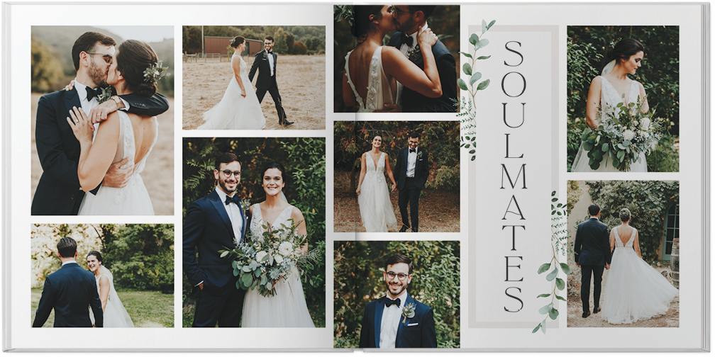 Elegant Wedding Greenery by Kim Thoa 10x10 Photo Book Preview 5