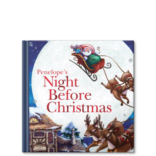 baby's first christmas personalised story book