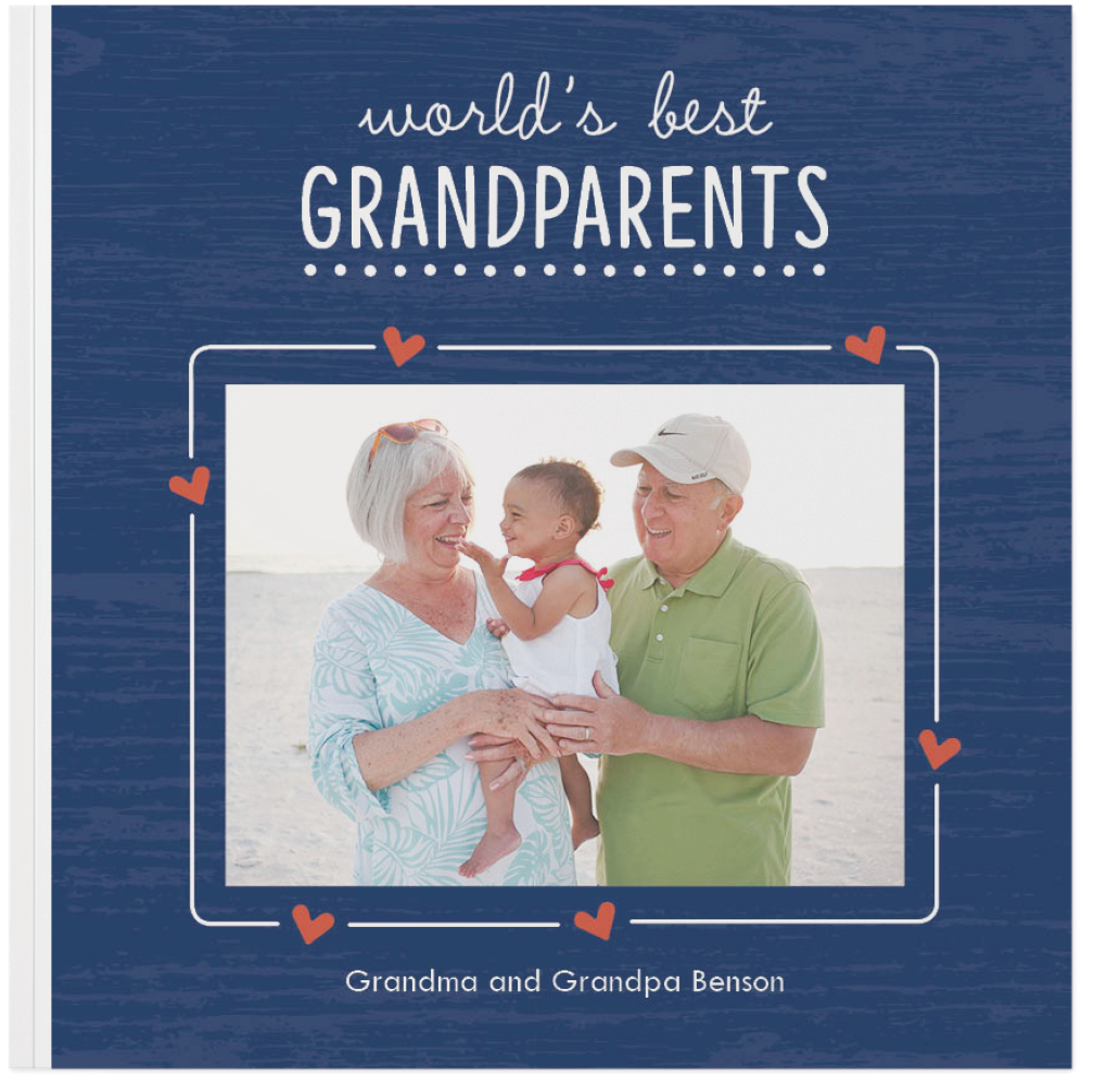 Best Grandparents Ever Photo Book, 8x8, Soft Cover, Standard Pages