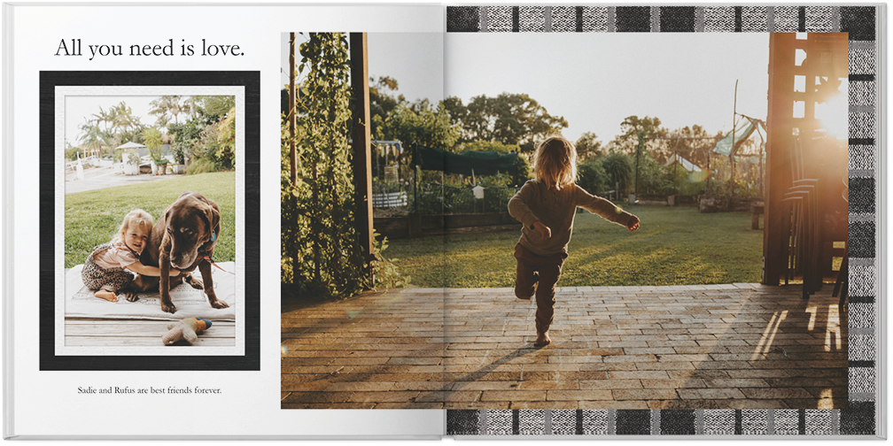 Black and White Rustic Photo Book Shutterfly