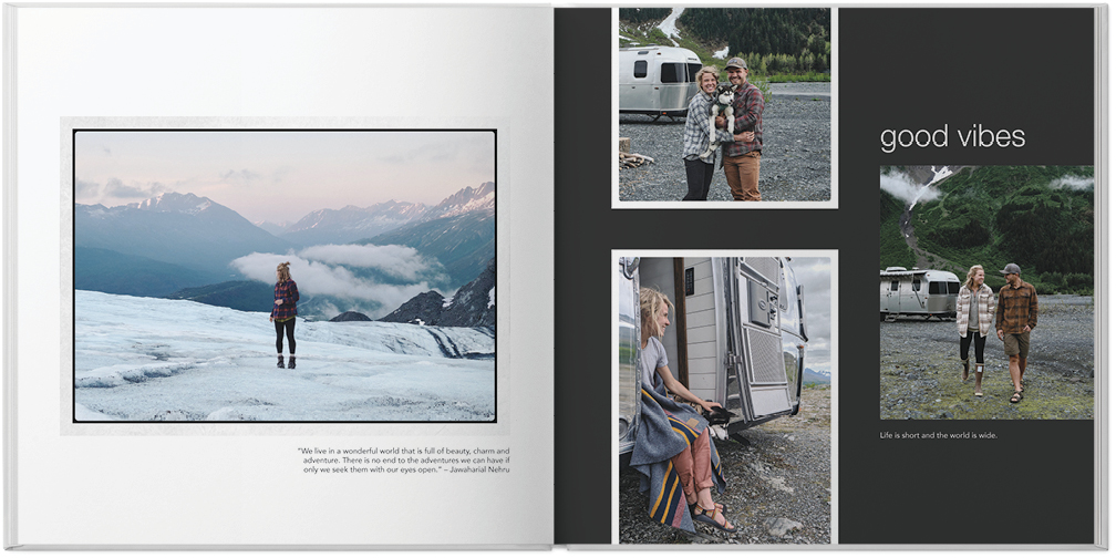 Black and White Photo Album 10x10 Photo Book Preview 1