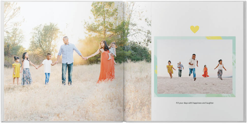 Cheerful Color 10x10 Photo Book Preview 3