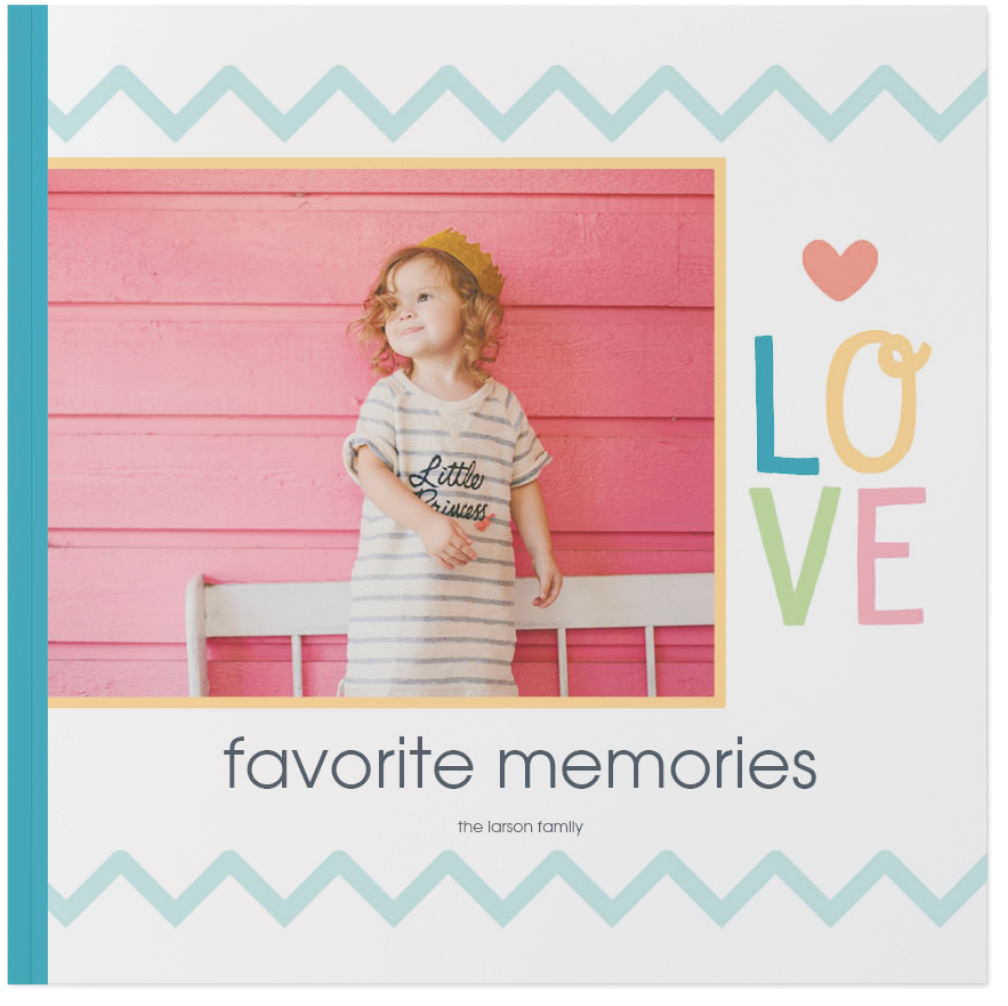 Colorful Childhood Photo Book, 10x10, Soft Cover, Standard Pages