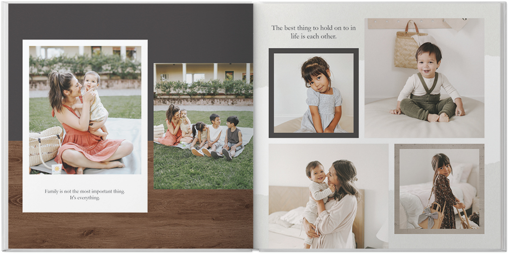 Elevated Rustic Photo Book | Shutterfly