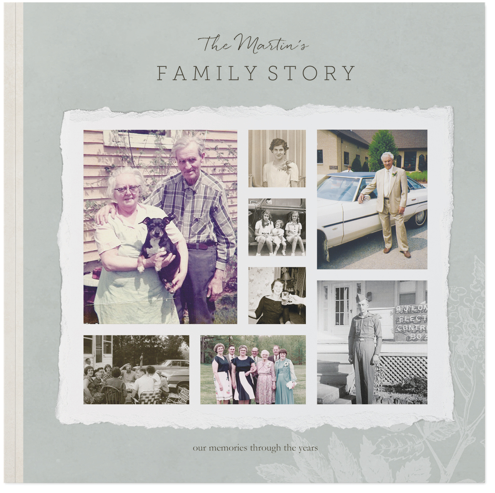 Heirloom Moments Photo Book, 10x10, Soft Cover, Standard Pages