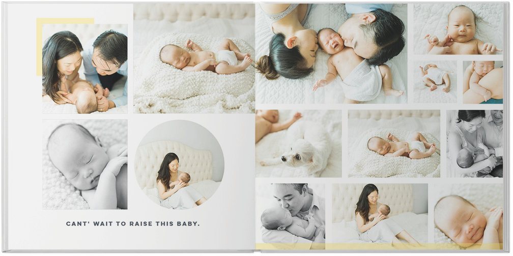 Modern Baby Photo Book