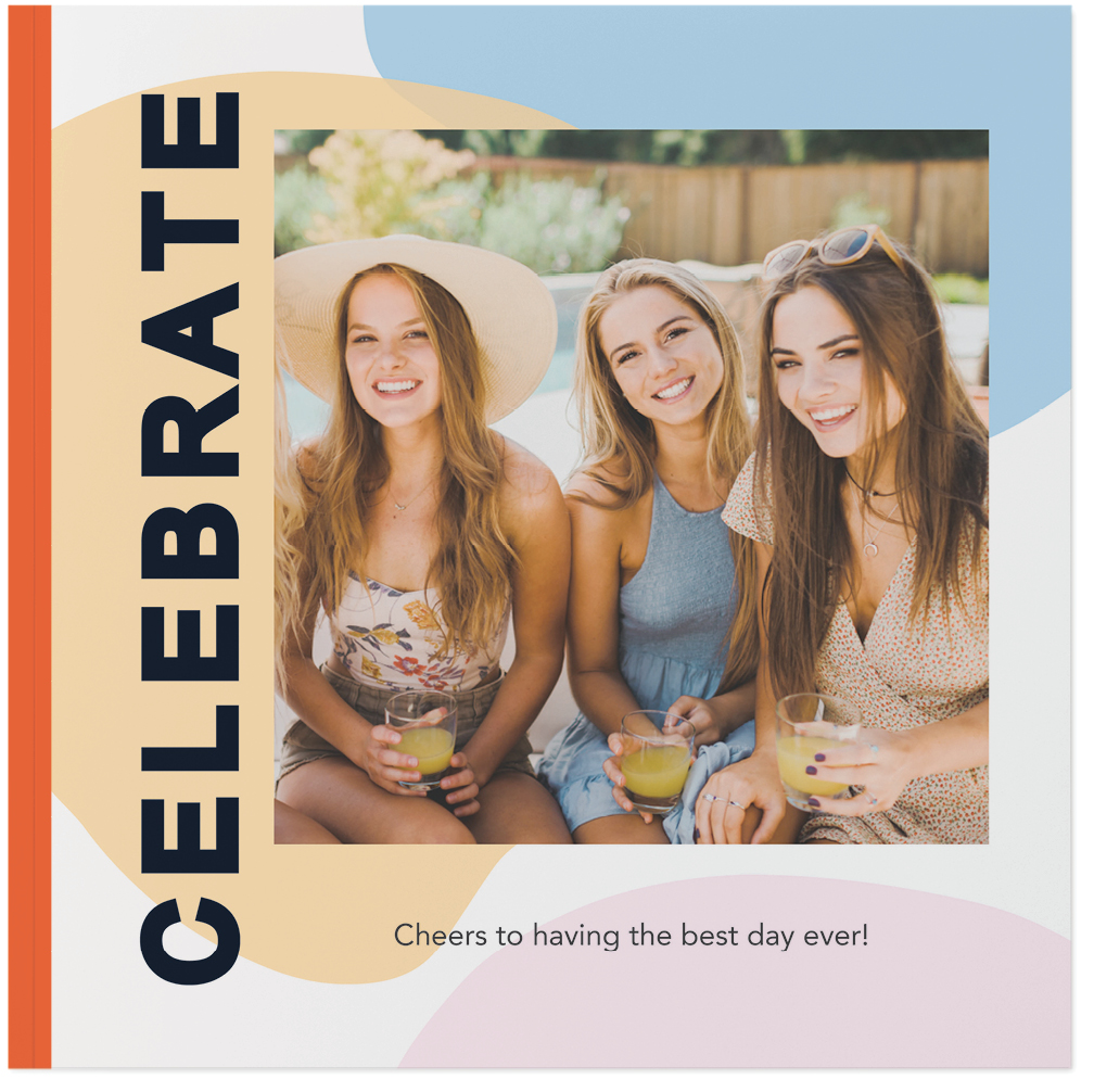 Modern Celebrations Photo Book, 10x10, Soft Cover, Standard Pages