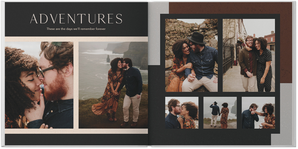 Modern Dark Neutrals 10x10 Photo Book Preview 6