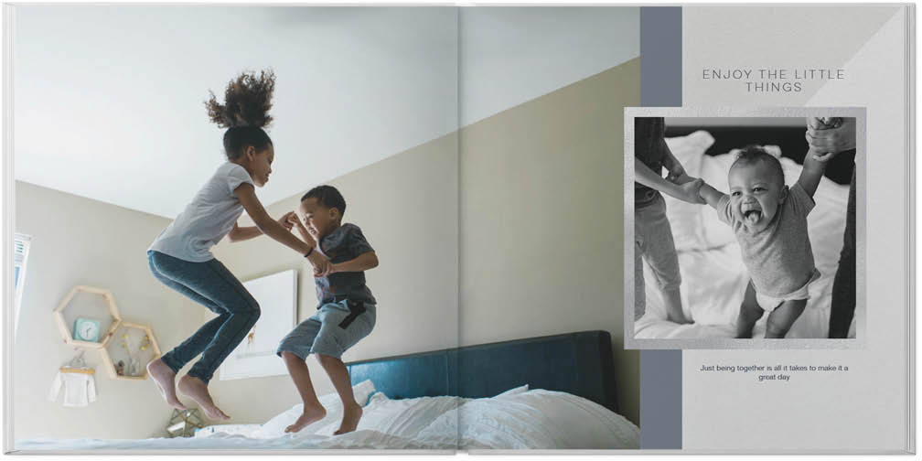 Simply Gray 10x10 Photo Book Preview 1