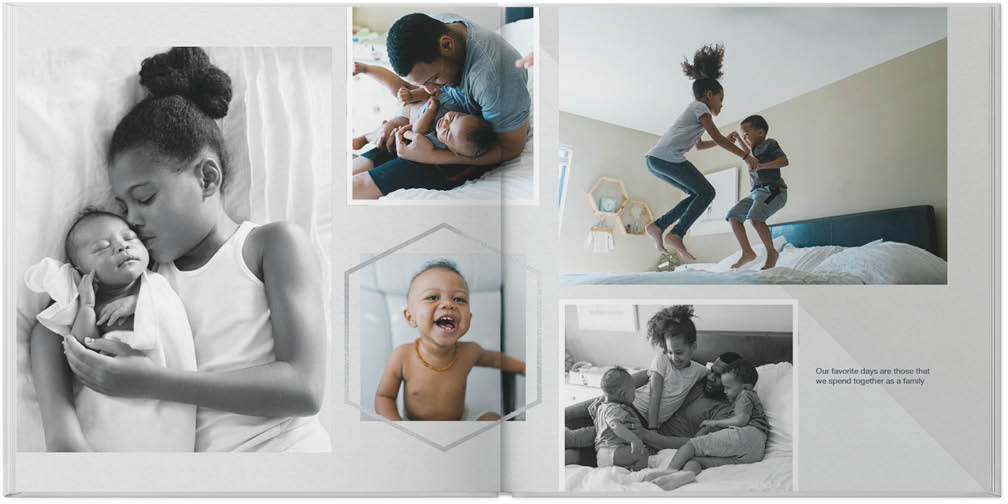 Simply Gray 10x10 Photo Book Preview 5
