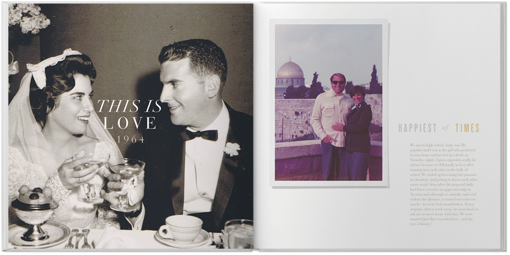 Through the Years 10x10 Photo Book Preview 1
