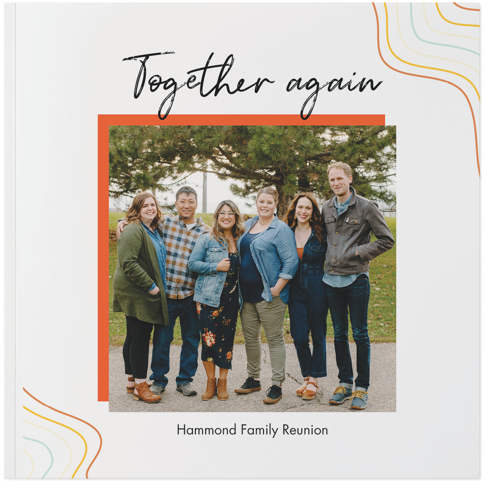 Together Again Photo Book, 10x10, Soft Cover, Standard Pages
