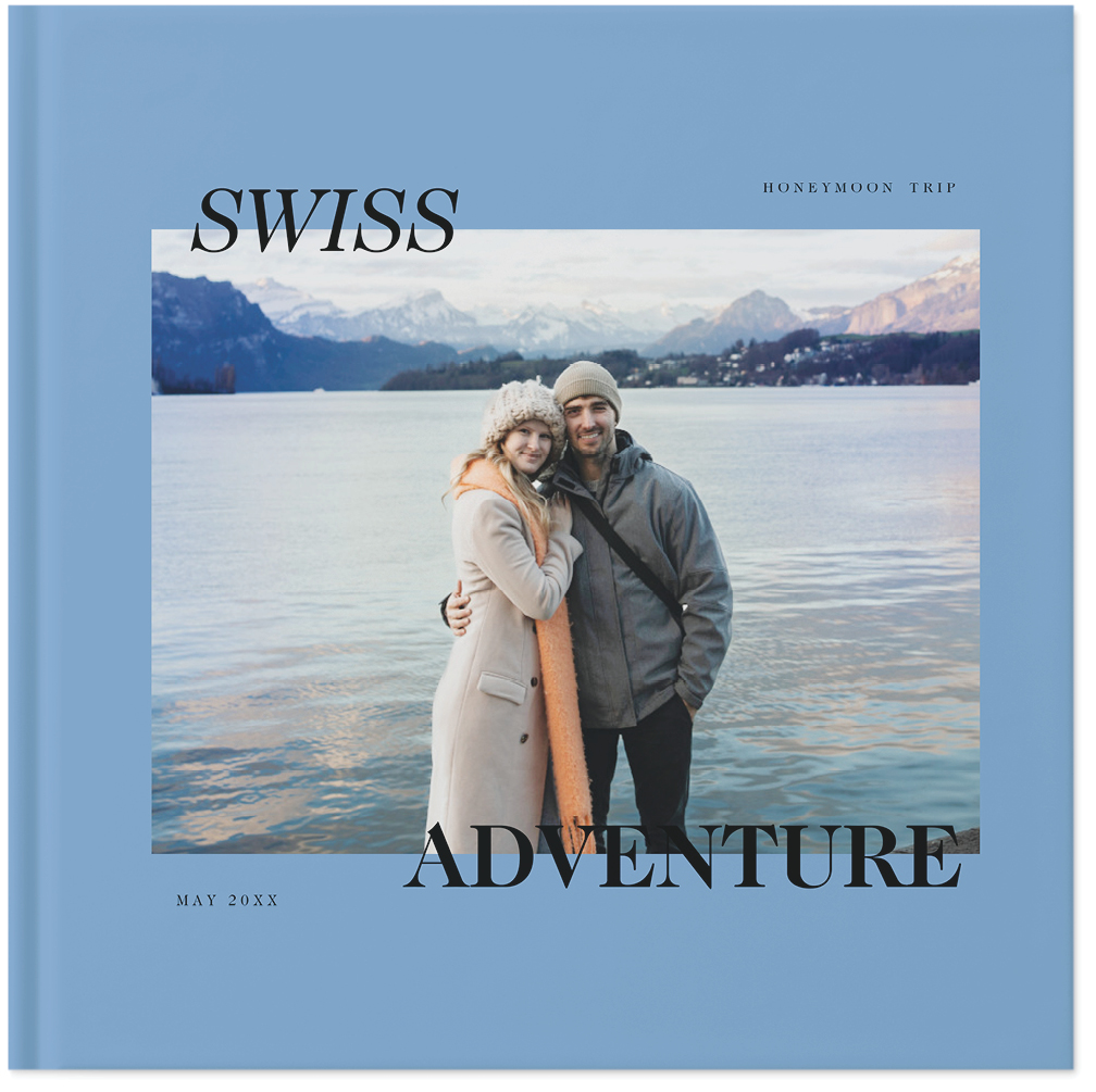 Travel Archives Photo Book, 10x10, Hard Cover - Glossy, Deluxe Layflat